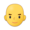 Man- Bald emoji on Samsung
